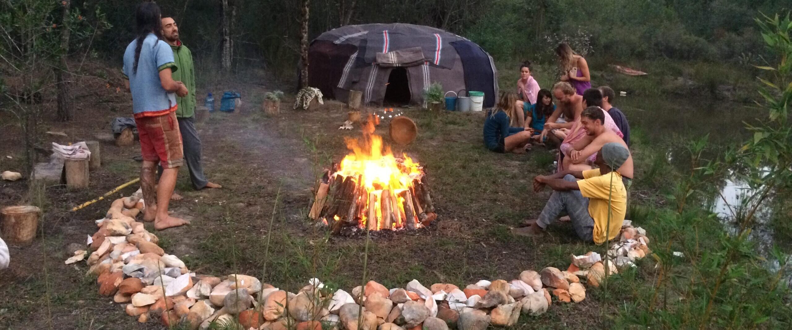 Community around the fire